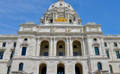 Minnesota State Capitol MnSEIA solar policy wins clean energy