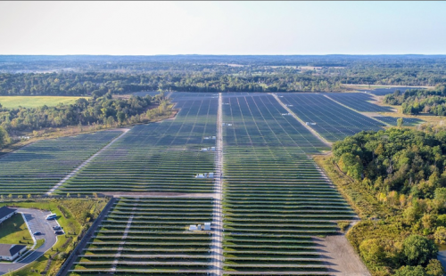 Large solar farm in Midwest rural Minnesota MnSEIA