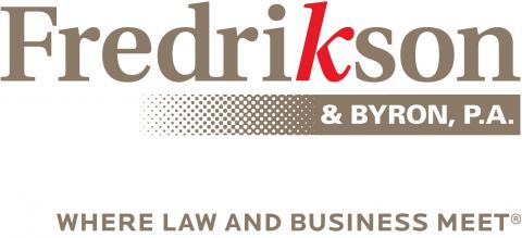 Fredrikson and Byron law firm MnSEIA member logo